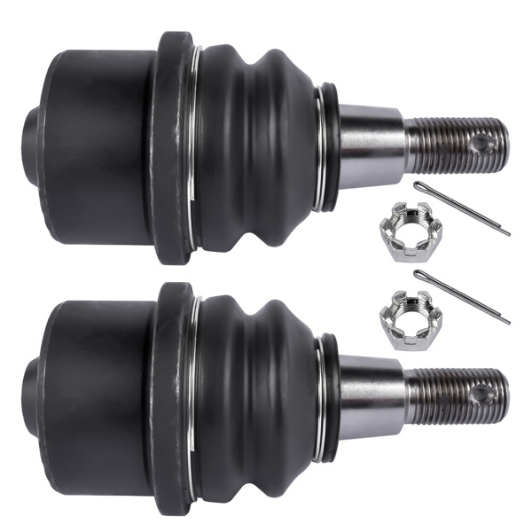 球头套装 Black Front Lower Ball Joints for 2011-2023 Chevy Silverado GMC 2500 HD 3500 HD-3