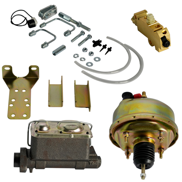 刹车总成 Power Brake Booster Master Cylinder Kit 7" for 1964-1966 Ford Mustang 1960-1966 Ford Falcon-8