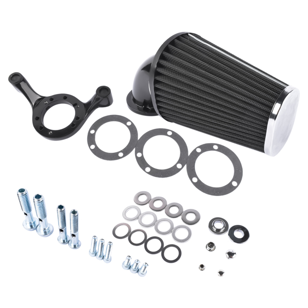  改装空滤套件 Cone Air Cleaner Filter Kit for Harley Dyna Softail Fatboy Road King 1993-2016-3