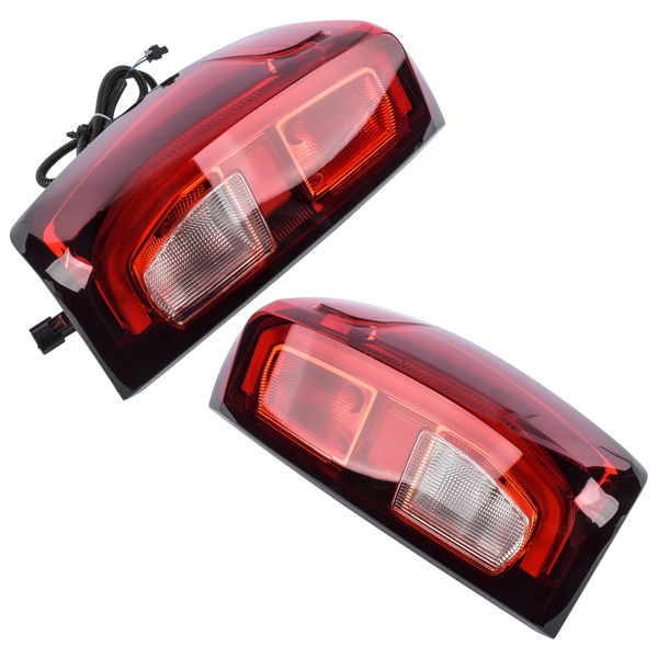 尾灯 For 2019-2021 GMC Sierra 1500 Halogen Type Tail Light Brake Lamps Driver&Passenger-4
