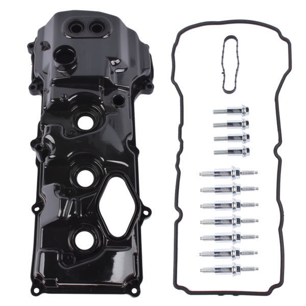 气门室盖 Left Valve Cover w/ Gasket BL3Z-6582-H for Ford TRANSIT-150 3.5L 15-22 Aluminum-6