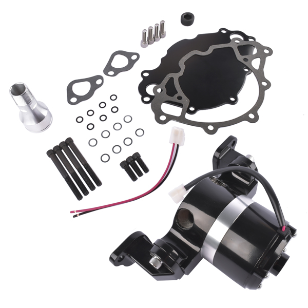 电子水泵 Black High Volume Performance Electric Water Pump for Small Block Ford 289 302-6