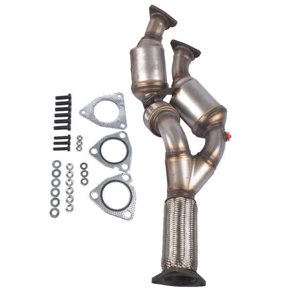 三元催化器 Front Catalytic Converter For 2004 2005 2006 Volkswagen Touareg Base 3.2L V6 NEW-3