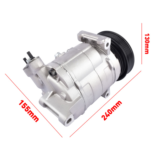 空调压缩机 A/C Compressor for Chevrolet Camaro 3.6L V6 2010-2015 68683 92229740 2279890-4