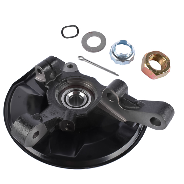 转向节总成 Front Right Steering Knuckle Assembly For Jeep Compass Patriot 2.0L 2.4L L4 GAS-8