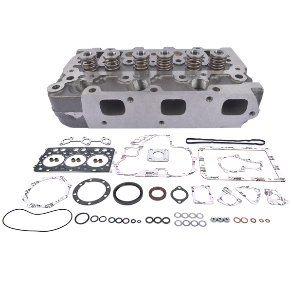 缸盖 Complete Cylinder Head Assy With Valves + Full Gasket for Kubota D782 Engine-2