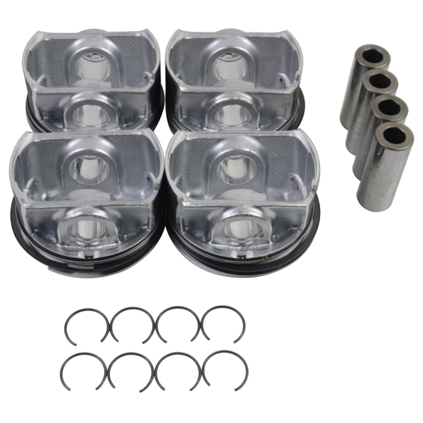 活塞 Pistons Set Ø21mm for VW Golf Jetta Scirocco Audi TT Q3 A3 Skoda Seat Leon CDNC 06H107065BE 06H107065DM-1