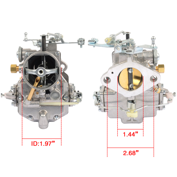 化油器 1100 Carburetor for Ford straight-6 engine truck F100 Fairlane Mustang-2