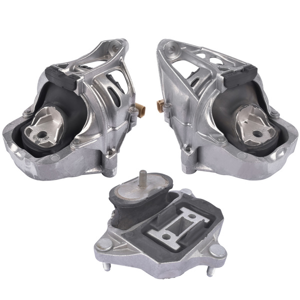 3PCS 发动机电机支架和变速箱支架套装 for Audi S4 S5 20-18 V6-3.0L 4M0199371FC 4M0199372FC-2