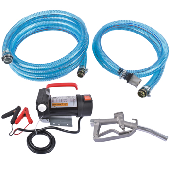 抽油泵 12GPM Fuel Electric Transfer Pump 155w 45L/min 3600RPM w/Nozzle &Hose for Diesel