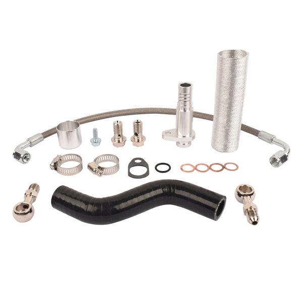 涡轮供油和回油管套件 K03 Turbo Oil Feed & Return Line Kit for MINI COOPER S R55 R56 R57 R58 R59 R60-4