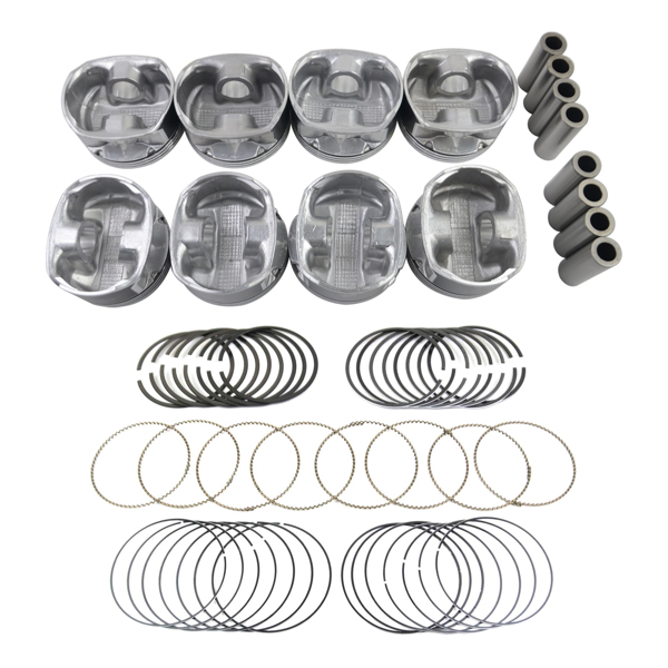 活塞环套装 Pistons & Rings Set For Dodge Ram Chrysler Jeep Commander V8 99.50mm Vin 2, D H 05086010AB 05086010AA 05086010AC-9