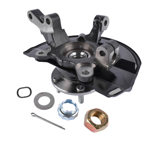 转向节总成 Front Right Steering Knuckle Assembly For Jeep Compass Patriot 2.0L 2.4L L4 GAS-6