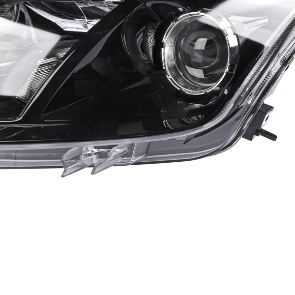 大灯卤素 Headlight Assembly for 2010-2012 Ford Fusion Black Housing Halogen LH 9E5Z13008B-6