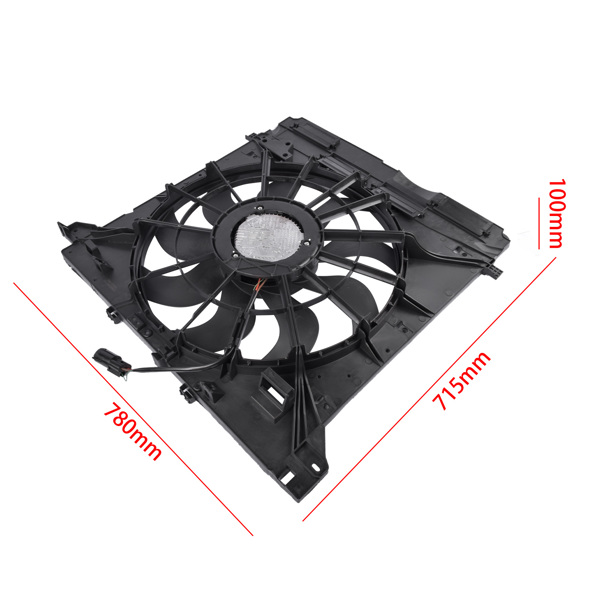 散热器风扇 Cooling Fan Assembly FO3115232 for 2020-2022 Ford Explorer Base Limited L1MZ8C607A 624880-13