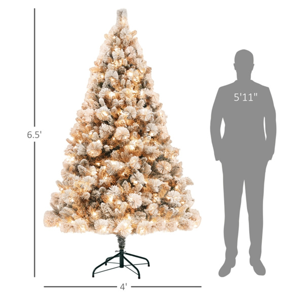 6.5 ft 圣诞树（周末不发货）（ Amazon Shipping）（WalMart禁售）-6