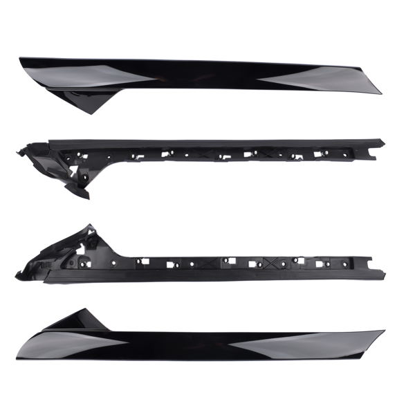 饰板 4PCS Outer & Inner Windshield Trim Moldings for Ford Explorer 2011-2019 926450 926451-3