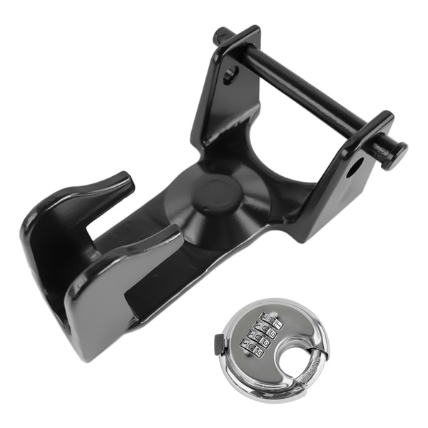 重型鹅颈挂车锁 Black Gooseneck Trailer Hitch Locks TL-50 Coupler Trailer Lock Gooseneck Lock-1