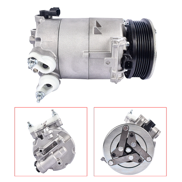 空调压缩机 A/C Compressor for Land Rover Discovery Sport, Range Rover Evoque 2.0L 2015-2019 LR083480 LR051044 LR066915-8