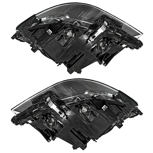 前大灯外壳 Pair Left + Right Xenon with AFS Headlight Adaptive for BMW F10 528i 535i M5 2009-2013 63117203243-2