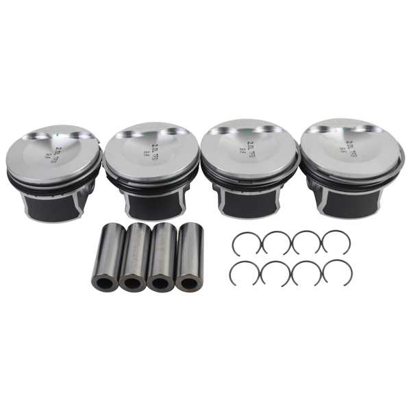 活塞 Pistons Set Ø21mm for VW Golf Jetta Scirocco Audi TT Q3 A3 Skoda Seat Leon CDNC 06H107065BE 06H107065DM-3