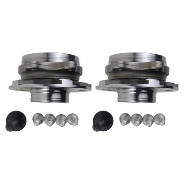 轴承 2x Front Wheel Hub+Bearing For Audi A4 A6 A8 Q5 S6 S7 B8 4G 2007-2018 4H0498625-7