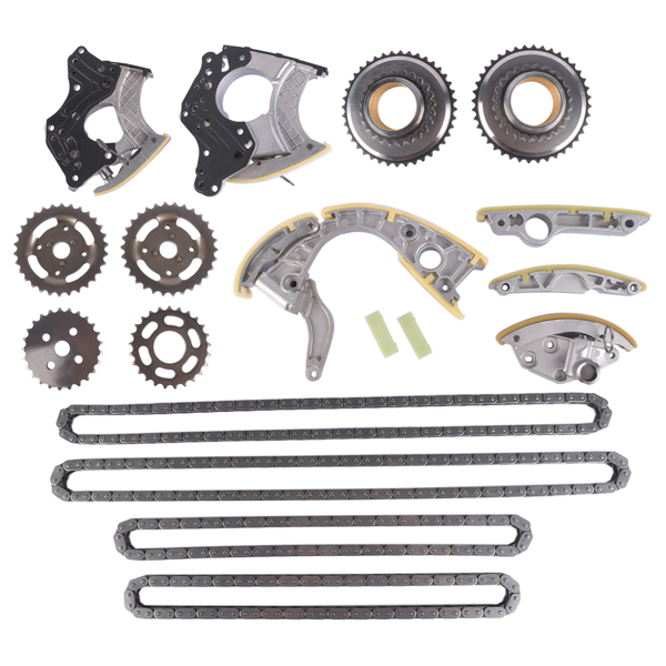 正时链条套装 Timing Chain Kit For VW Touareg Audi Q7 Touareg BAR A6 Quattor A8 BVJ 4.2 FSI  079109217R 079109218R-7