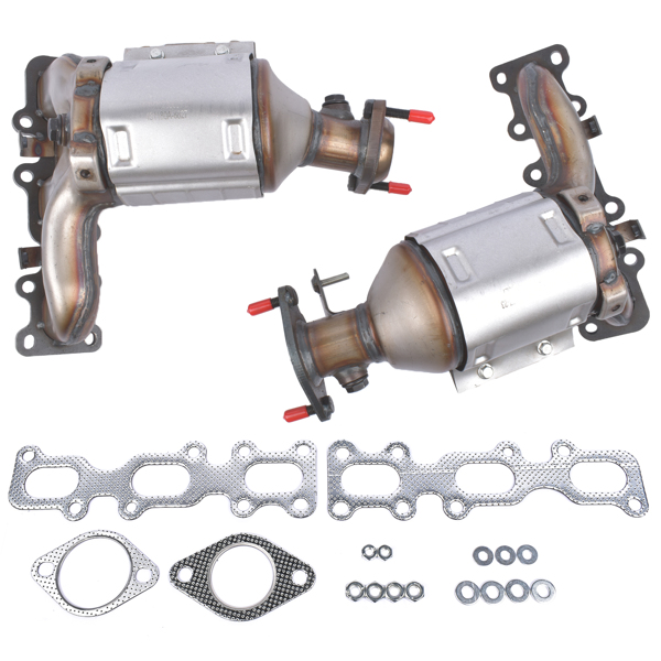 三元催化器 Manifold Catalytic Converters for Ford Explorer V6 3.5L 2013-2019 High Flow Cat 30584+30585-8