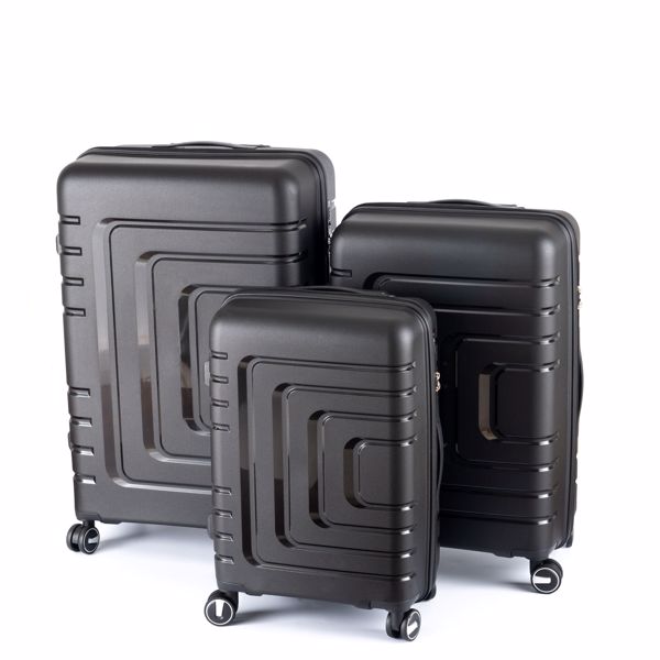 Hardshell Suitcase Spinner Wheels PP Luggage Sets Lightweight Durable Suitcase with TSA Lock,3-Piece Set (21/25/29)-7