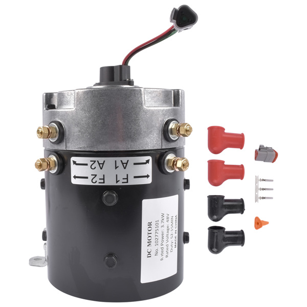 直流电动机 SepEx Motor 48V 3.7 KW for Carryall Golf Cart Electric Vehicle ZQS48-3.7-T-GN 102775101-1