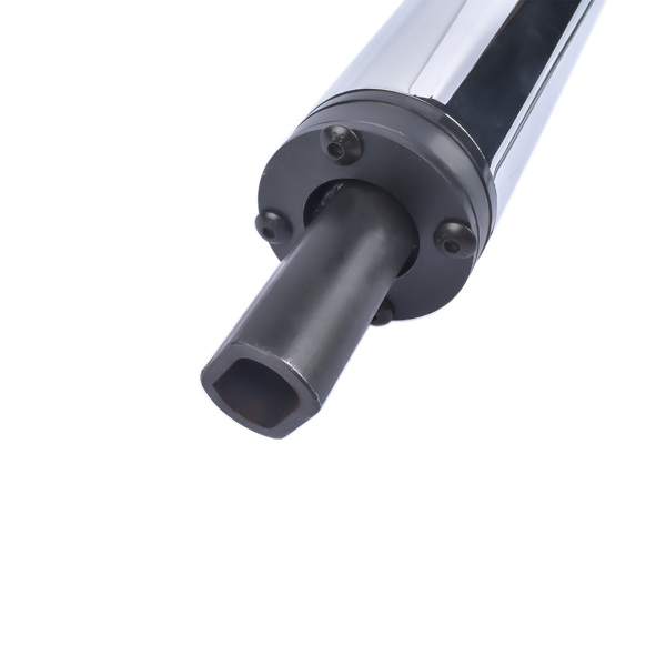 A3- 汽车转向柱 32" Steering Column Tilt Street Rod Floor Shift with Wheel Adapter No Key Chrome-8