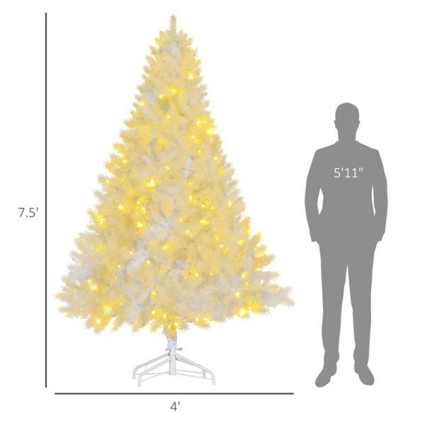 7.5ft 圣诞树（周末不发货）（ Amazon Shipping）（WalMart禁售）-4