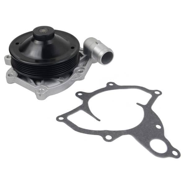 水泵 Engine Water Pump w/Gasket for Porsche 911 1998-2008 Boxster 1997-2008 Cayman 99610601153 99610601151-6