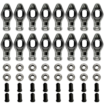 摇臂 Fits Chevy BBC 454 Engine Roller Tip Rocker Arm Set 1.7 Ratio 7/16\\'\\' Stud Steel