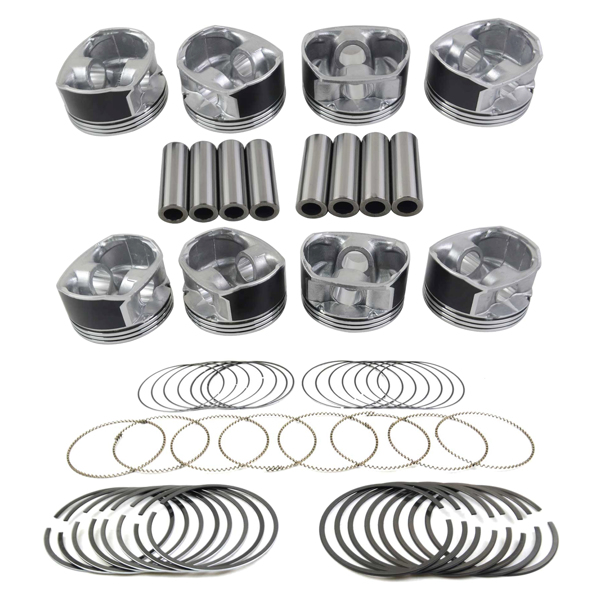 活塞环套装 Pistons & Rings Set For Dodge Ram Chrysler Jeep Commander V8 99.50mm Vin 2, D H 05086010AB 05086010AA 05086010AC-1