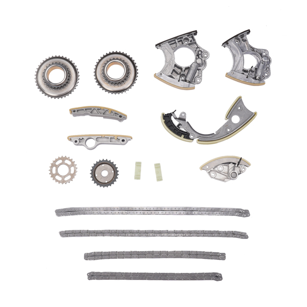 正时链条套装 Timing Chain Kit Tensioner Guides Sprockets for Porsche Audi A4 S4 A6 VW Touareg 06E109465BC 06E109571A-5