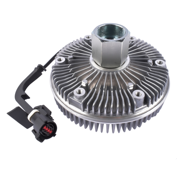 风扇离合器 Fan Clutch for 2003-10 Ford 6.0L V8 Powerstroke Diesel 4C3Z-8A616-AA 4C3Z8A616AA-8