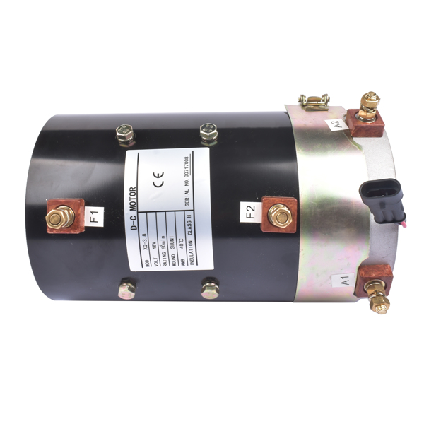 直流电动机 48 Volt 3.8KW Electric Motor For Golf Car XQ 19 Spline 5.0 HP w/Sensor 2MO170-4