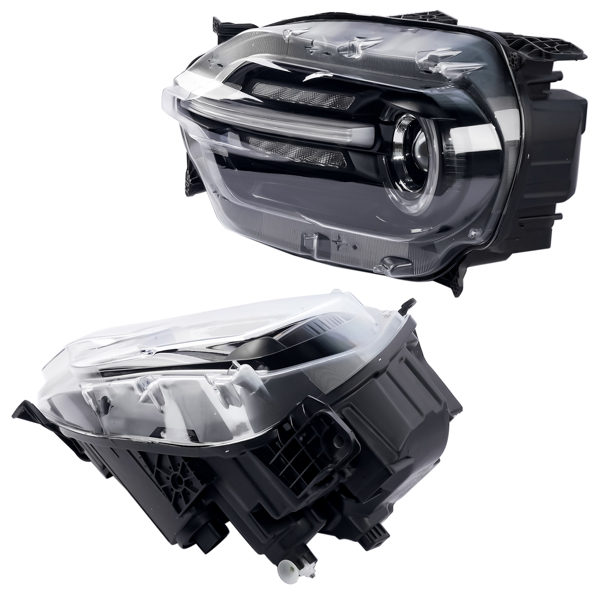 大灯 Front Headlight Assembly LED Left + Right for Ford Bronco Sport 2021 2022 2023 2024 1KPFD1904079-2