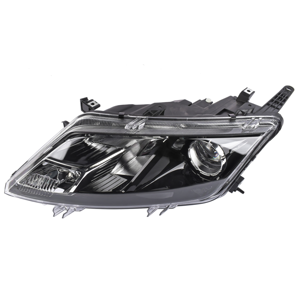 大灯卤素 Headlight Assembly for 2010-2012 Ford Fusion Black Housing Halogen LH 9E5Z13008B-1