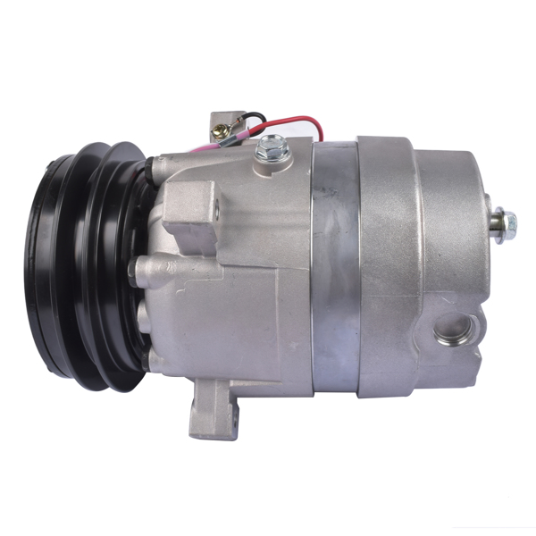 空调压缩机 A/C Compressor with valve for Kioti Tractor DK45S DK55C DK65C 5110394 5110511 16608303201 8801016-3