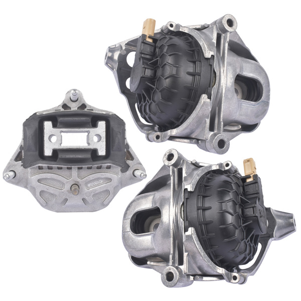 3PCS 发动机电机支架和变速箱支架套装 for Audi S4 S5 20-18 V6-3.0L 4M0199371FC 4M0199372FC-6