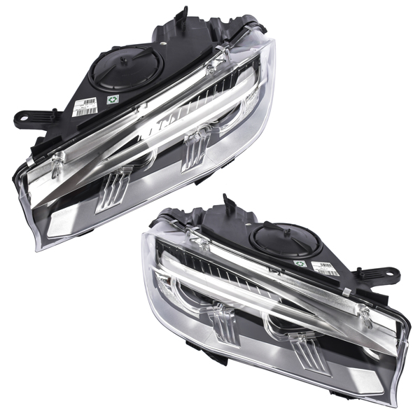 前大灯外壳带AFS 2PCS LH & RH HID/Xenon Projector Headlight Headlamp for 2014-2018 BMW X5 F15 F85-4