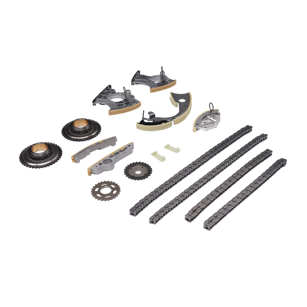 正时链条套装 Timing Chain Kit Tensioner Guides Sprockets for Porsche Audi A4 S4 A6 VW Touareg 06E109465BC 06E109571A-6