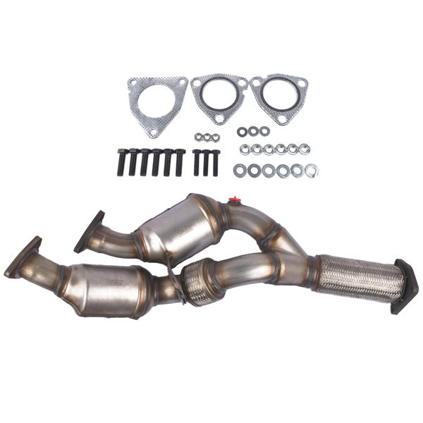 三元催化器 Front Catalytic Converter For 2004 2005 2006 Volkswagen Touareg Base 3.2L V6 NEW-4