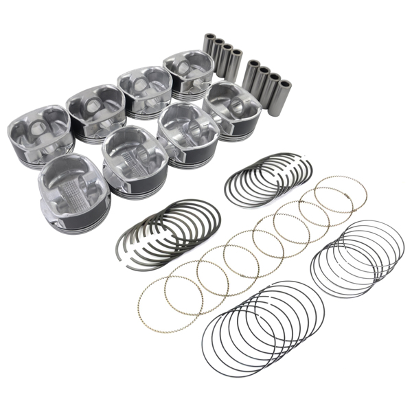 活塞环套装 Pistons & Rings Set For Dodge Ram Chrysler Jeep Commander V8 99.50mm Vin 2, D H 05086010AB 05086010AA 05086010AC-7