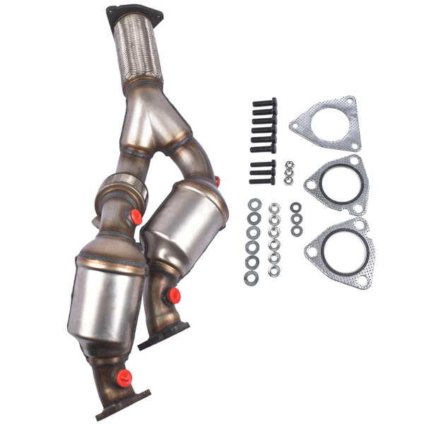 三元催化器 Front Catalytic Converter For 2004 2005 2006 Volkswagen Touareg Base 3.2L V6 NEW-5