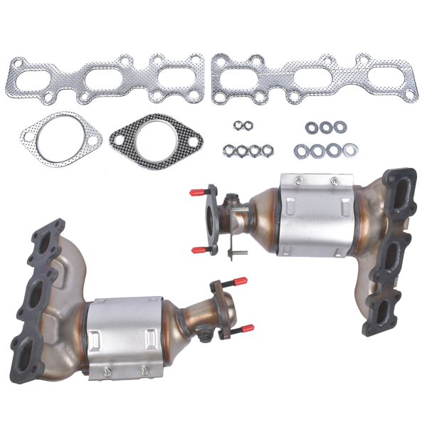 三元催化器 Manifold Catalytic Converters for Ford Explorer V6 3.5L 2013-2019 High Flow Cat 30584+30585-5