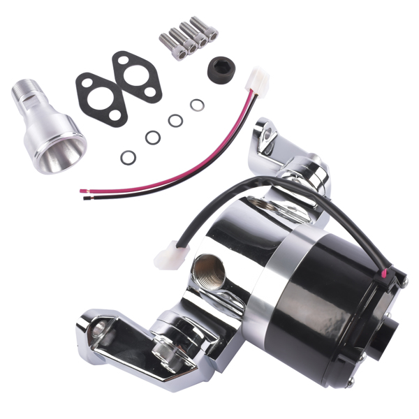 电子水泵 Chrome High Flow Electric Water Pump for SBC Small Block Chevy 283 327 350 400 V8 8010C-5