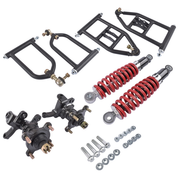 摇臂套装 340mm Suspension Arm Kit Front Assembly Upper Lower Swingarm For Go Kart ATV-2